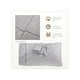 thumbnail image 3 of Juego de Sábanas Queen Size 2800 Hilos Extra Suave Premium Textura Flores Soft Nature, 3 of 5