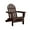 Chocolate, variant on DuroGreen Adirondack Chair Made With All-Weather Tangent Sustainable Lumber, Oversized, High End Classic Patio Furniture for Porch, Lawn, Deck, or Fire Pit, White