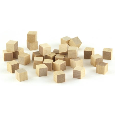 UPC: 0081187854150 | Hygloss Wood Blocks 1/2  30/Pkg-