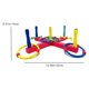 thumbnail image 4 of Sonducket Ring Toss Backyard Game Kid Supplies Tamaño compacto Multipropósito Entrenamiento Prop Capacidad manual Entretenimiento Juguetes Ropa Deportiva, Zapatos, 4 of 6