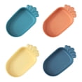 thumbnail image 3 of 4Pcs Wheat Stalk Dinner Plates Multi-use Food Plates Children Food Trays, 3 of 5