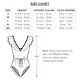 thumbnail image 5 of Hello Kitty Women's One Piece Swimsuit Tummy Control V Neck Bathing Suits, 5 of 6