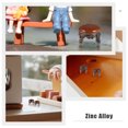 thumbnail image 3 of Miangastore Compact Mini Stool Synthetic Material 4Pcs 1.1x1x1in, 3 of 8