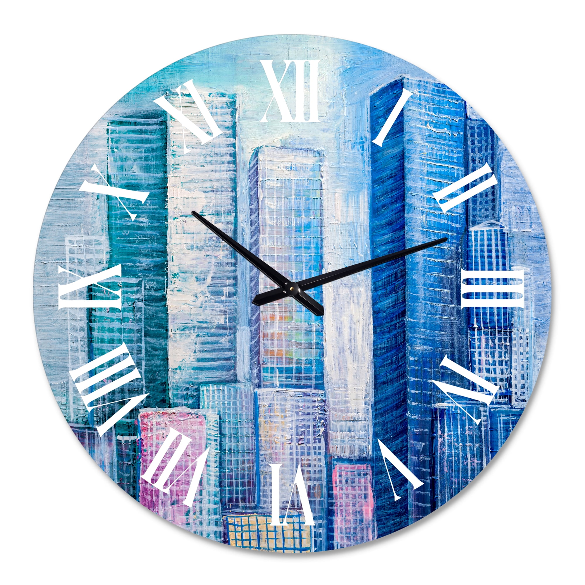 Designart 1 in Quartz Modern/Contemporary Wall Clock