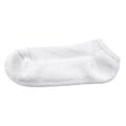 thumbnail image 4 of Men’s Cushioned Low Cut Cotton Socks – Seamless Toe, Padded Sole & Toe, Breathable Daily Comfort - 8 pairs, White, Shoe Size 10-12, 4 of 7