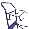 thumbnail image 5 of Heavy Duty Purple Saddle Trolley Equestrian Horse Stable Tack Room Equipment, 5 of 5