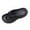 02_Black, variant on GPOECD Women's Summer Slide Sandals Comfortable Thick Sole Flip Flops Outdoor Beach Travel Toe Post Slippers Casual Wear With Jeans 03_Black,10