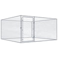 thumbnail image 1 of Charmma Outdoor Dog Kennel Galvanised Steel 72.8"x72.8"x39.4", 1 of 5