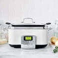 thumbnail image 3 of GreenPan Elite 6-Quart Slow Cooker | Cloud Cream, 3 of 9
