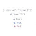 thumbnail image 4 of Paper Mate EraserMate Erasable Pen, Medium Point, Blue, 12 Count, 4 of 4