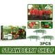 thumbnail image 1 of Soporte de marco de soporte para fresa estante de plantación para Ehuebsd balcón soporte para fruta planta flor escalada vid Pilar jardinería 3 unidslote, 1 of 9
