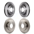 thumbnail image 1 of CMX Front Rear Disc Brake Rotors Kit for Car Mazda Protege Protege5 Ford Probe MX-6 626 K8-101246, 1 of 8