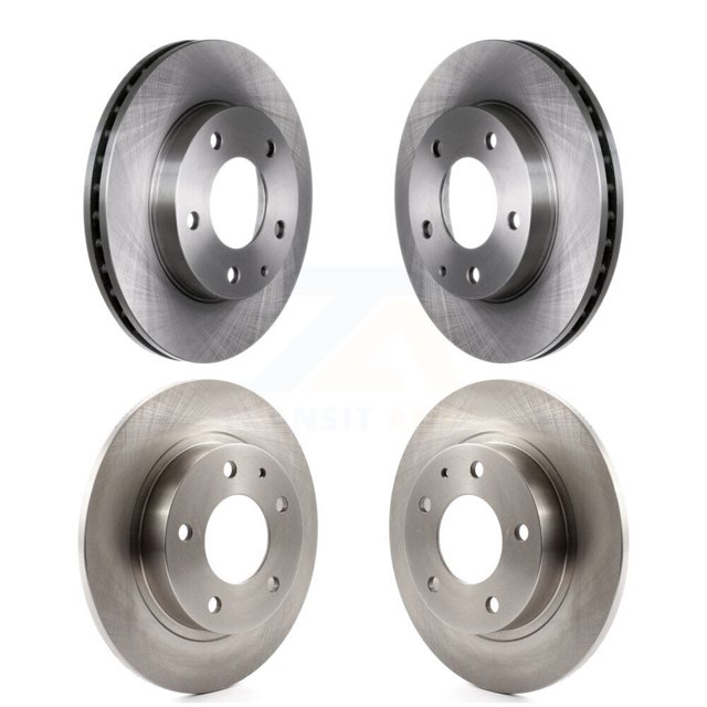 CMX Front Rear Disc Brake Rotors Kit for Car Mazda Protege Protege5 Ford Probe MX-6 626 K8-101246