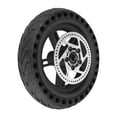 thumbnail image 4 of DYNWAVECA 215mmx47mm Electric Bicyle Rear Wheel Replacement Accs Strong Grip Components Grooved Surface Lightweight Rear Tire for BIKE, 4 of 10