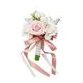 thumbnail image 2 of Ramo de novia de boda, ramo de dama de honor, artesanía, accesorios de boda, ramo de lanzamiento, decoraciones de boda para regalos, dama de honor, 2 of 9