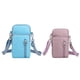 thumbnail image 1 of 2 bolsos cruzados con cremallera para mujer, bolso para teléfono móvil, bolso para pulsera, regalo para niñas, 19 x 10 x 6 cm + 17 x 9 x 5 cm, 1 of 5