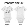 thumbnail image 3 of Born To Rock Funny Baby Boy Girl Clothes, 3 of 5