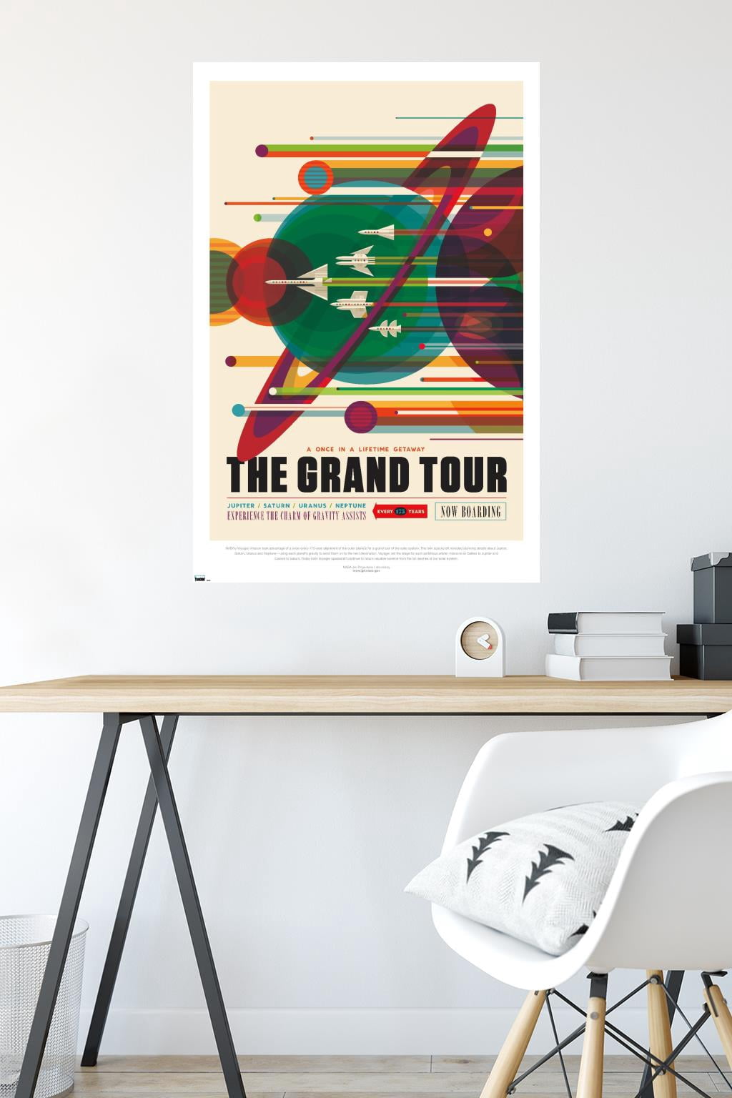 NASA - The Grand Tour Wall Poster, 22.375" x 34"