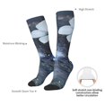 thumbnail image 4 of Goofa Pikmin Pattern Adult Stockings, Color-Block Knee High Socks, Comfortable and Breathable, Soft and Stretchable, Sports, and Decoration, 4 of 6