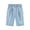 Sky Blue, variant on Children's Casual Thin Outerwear Elastic Waistband Loose Five Inch Pants Breathable Kids Shorts and Girls Long Shorts for Daily Summer Activities 3-13Y