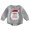 Gray, variant on Okbabeha Baby Girl Boy Christmas Outfit Santa/Christmas Tree/Gingerbread/Bow Sweatshirt Romper Sweater one-piece Bubble Bodysuit