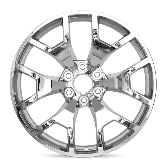 For 2022-2024 Chevrolet Suburban 22 Inch Chrome Silver Rim - OE Direct Replacement - Road Ready Car Wheel