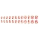 thumbnail image 3 of Uñas postizas cuadradas artificiales FIEONCIY, brillantes, 24 unidades, 3 of 6