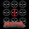 thumbnail image 2 of Men's Marvel: Deadpool Icon Grid Graphic T-Shirt, 2 of 5