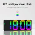 thumbnail image 4 of Latrodar Digital Alarm Clock With Alarm LED Bedroom Alarm Well-Made Battery(not Include) Black Home Gadgets, 4 of 5