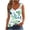 Green, variant on V Neck Tank Tops for Women Vintage Floral Print Shirt Dressy Casual Sleeveless Blouses Womens Going Out Summer Tank Tops