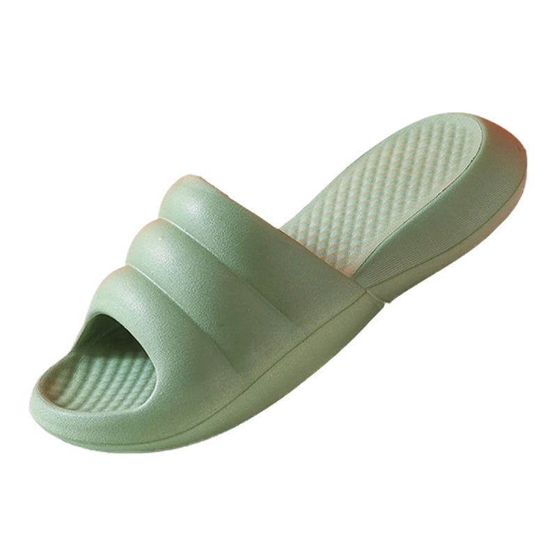 Yinbwol Pillow Slides Slippers for Women Men Non-Slip Quick Drying Open Toe Super Soft Thick Sole Sandals Soft Shower Spa Bath Pool Gym House Sandals