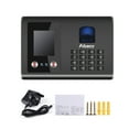 thumbnail image 3 of Aibecy Intelligent Attendance Machine Face Fingerprint Password Recognition Mix Biometric Time Clock for Employees with Voice Broadcast Function Support Multi-language, 3 of 7