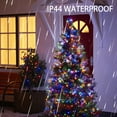 thumbnail image 5 of Hulmay 300 LED Christmas String Lights, 98 FT Waterproof Green Wire with 8 Modes, Twinkle Fairy String Lights Plug-in for Indoor & Outdoor Xmas Party Yard Garden (Multicolor), 5 of 7