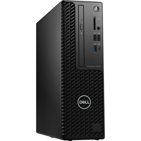 Dell Precision 3450 Desktop Tower Computer, Intel Core i7-10700, 16GB RAM, 512GB SSD, Windows 10 Pro/Windows, Black