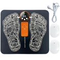 thumbnail image 1 of EMS Foot Massager Foldable Feet & Calves Massage Mat for Muscles Relaxation Pain Relief 8Modes and 29Intensity,B, 1 of 5