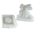 thumbnail image 2 of Portavelas de Conejo de Pascua perfecl Modelo de Silicona Reutilizable para Decoración del Hogar, 2 of 7
