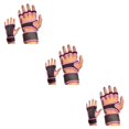 thumbnail image 2 of maskred 2pack/lot Stay Comfortable And Secure With Durable Weight Lifting Gloves Pink M 3Set, 2 of 6