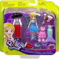 thumbnail image 7 of Polly Pocket Doll & Accessories, Masque ‘N Match Costume Pack with 3-Inch Small Doll, Pet, 4 Costumes for Doll & for Pet, 7 of 7