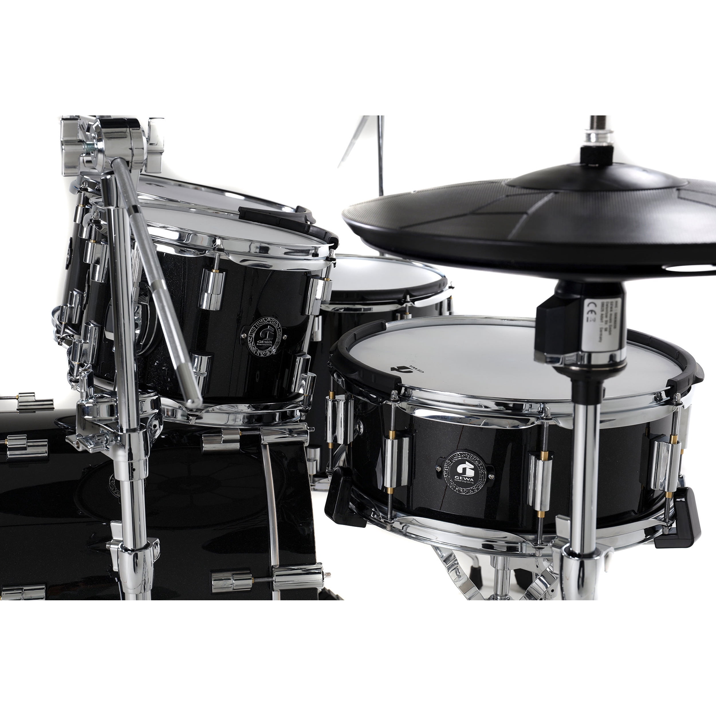 GEWA GD805.605 E-Drum Set G5 Pro 5 Electronic Drum Set Black Sparkle