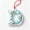 D, variant on 3.15 Inch Christmas Ball Ornament with Warm LED Lights – Clear Acrylic 2D Letter Hanging Decoration for Tree, Window & Mantel