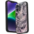 thumbnail image 1 of Compatible with iPhone 14 Pro Phone Case, Exotic-Leaves-51 Case Men Women, Flexible Silicone Shockproof Case for iPhone 14 Pro, 1 of 1