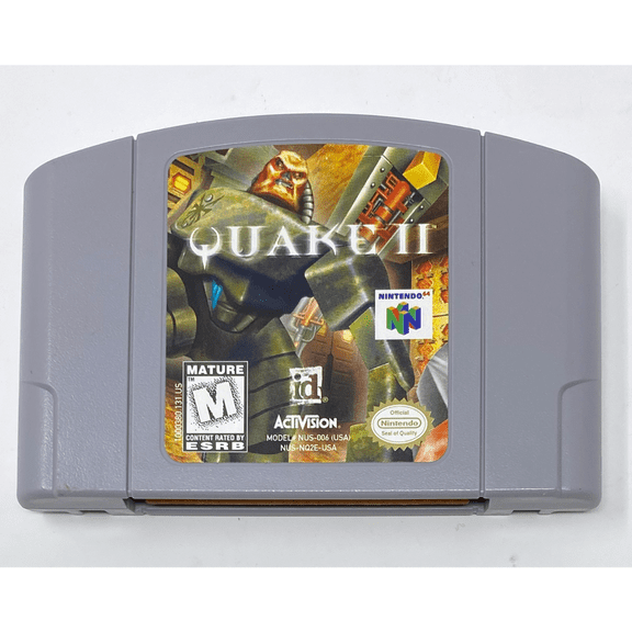 N64 Game US Version of Quake II