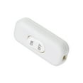 thumbnail image 5 of Uxcell AC 250V 6A On-Off Inline Cord Switch White for Desk Lamp, 5 of 5