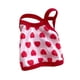 thumbnail image 2 of Camisola adorable para cachorros pequeños: ropa de primavera/verano, talla S (5,5-8,8 libras) Camisa para perros con estampado de corazones rosas, 2 of 8