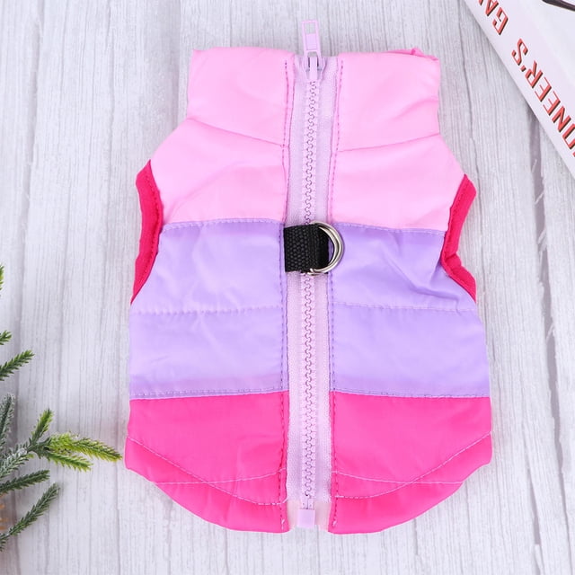 unbranded Pet Dog Winter Vest Soft Warm Cotton Jacket for Outdoor Running and Walking in