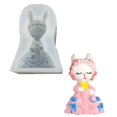 thumbnail image 1 of Sophie Rabbit Candle Mold for Candle Making Candle Silicone Mold Resin Ornaments Epoxy Mold for Making Candle Soap Craft, 1 of 4
