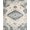 Blue Cream, Pattern 8, variant on ODIKA 8'x10' Washable Area Rug Non-Shedding, Easy Care, Beige Vintage Distressed Boho Ornate Center Geometric Border for King Size Bedroom Under Bed, Master Suite