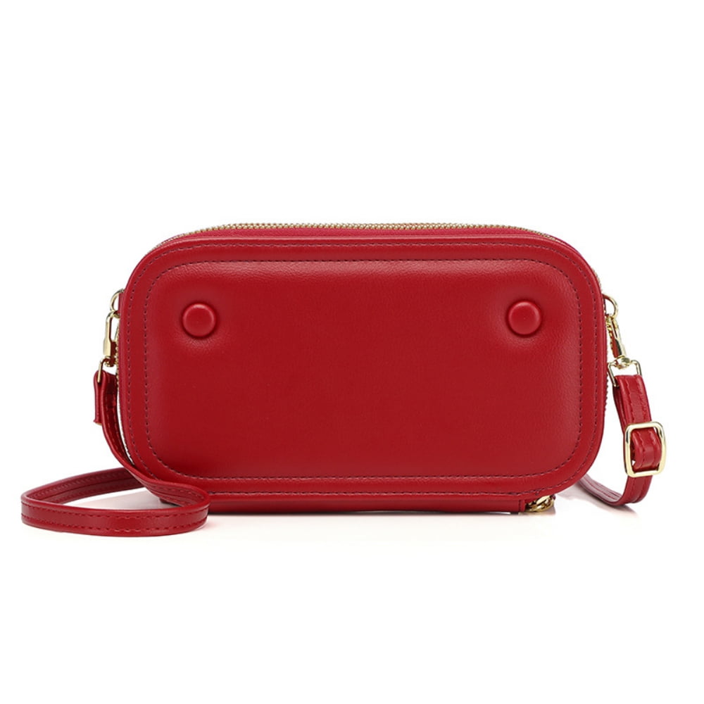 designer zip around purse