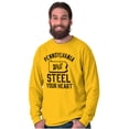 thumbnail image 5 of Pennsylvania Will Steal Your Heart Long Sleeve TShirt Men Women Brisco Brands S, 5 of 5