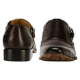 thumbnail image 4 of LIBERTYZENO Monk Strap Mens Leather Formal Business Wingtip Brogue Dress Shoes, 4 of 6